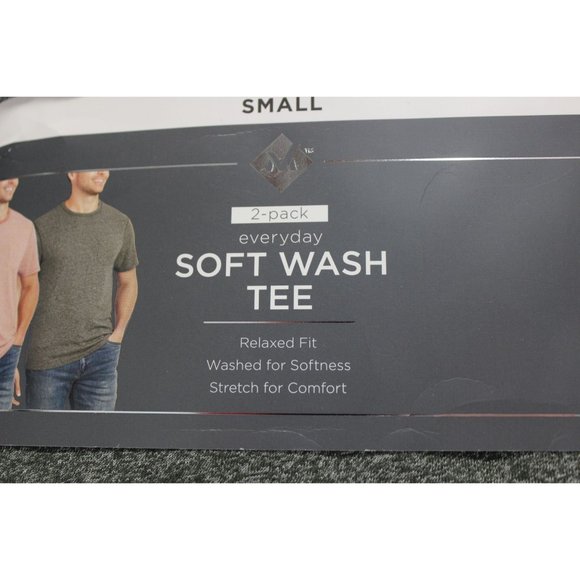 Member's Mark men's everyday soft wash short sleeve relaxed fit tee pack of 2 - Picture 5 of 5